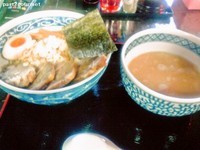 「鶏塩肉つけ麺 (980円)」@がじぼうの写真