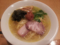 「南高梅塩そば」@Japanese Soba Noodles 蔦の写真