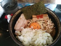 「【裏】冷やしカレーまぜそば」@狼煙 〜NOROSHI〜の写真