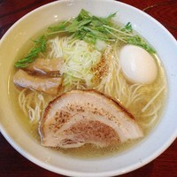 「味玉らーめん（塩）700円」@らーめんダイニング 庵の写真