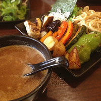 「野菜つけ麺」@caminoの写真