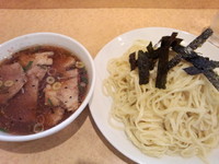 「焼豚つけらーめん950円」@らーめん佐高の写真