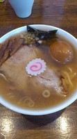 「特製煮干しそば　７００円　味玉　（クーポン）」@麺屋 浦島太郎の写真