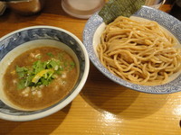 「濃厚つけ麺　胚芽麺(800円)」@道玄坂マンモスの写真