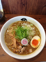 「鶏白湯カレーらーめん」@麺やマルショウ 豊中本店の写真