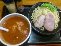 「【9/21・22・23限定】 渡り蟹トマトつけめん ￥850」@中華そば田家 ふくふくの写真