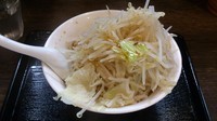 「汁無し(野菜増し･カラメ)」@豚そば 秀吉の写真