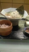 「鴨ラーメン（モモ）」@鴨シャブ 竹亭 赤坂店の写真