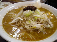 「味噌ラーメン」@ラーメン中本 新宿店の写真