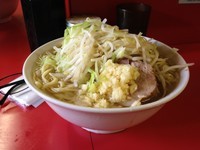 「小ラーメン」@ラーメン二郎 千住大橋駅前店の写真