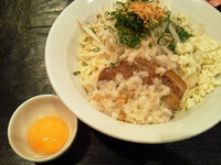 「油そば（大盛り）」@背脂煮干中華そば 心やの写真