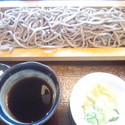 そば切り650円（太打ち選択）＋大盛200円