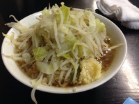 「小ラーメン（ニンニク少なめ）」@ラーメン二郎 茨城守谷店の写真