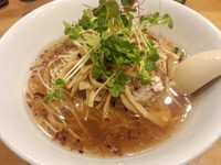 「醤油SOBA」@麺屋 Hulu-luの写真