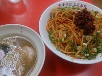 「辛つけぶと大盛り」@中華そば ふくもりの写真