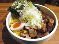 「塩汁なし　大+豚増し+豚増し」@汁なし破顔の写真