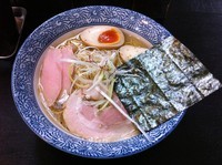 「味玉らーめん」@自家製太麺 元気屋の写真