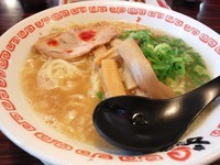 「鶏ガラとんこつらーめん　８００円」@よってこや お台場店の写真