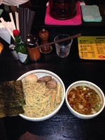 「特製つけそば中盛り」@BASSO ドリルマンの写真