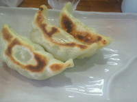 「Ｃセット(半チャーハン+餃子3個)(400円)」@麺処 三階松の写真