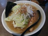 「ぶうとと（中麺）　：大盛り」@信州麺屋 一本軒の写真