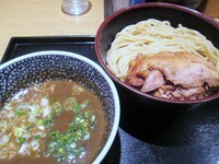 「鶏白湯煮干しつけ麺（中盛）」@煮干中華ソバ 宮庵の写真