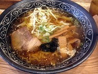 「颯龍醤油ラーメン（７００円）」@颯龍麺（SO-RYUMEN）の写真