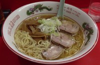 「ラーメン＋餃子(5個)＋ライス」@ラーメン三浦の写真