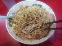 「ラーメン（大）＋ニンニク」@千里眼の写真