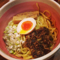 「油そば カラシビ」@麺屋 鉄平の写真