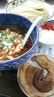 「カレーつけ麺+中盛り+チーズ+半ライス+炙りチャーシュー」@東池袋大勝軒 ROZEOの写真