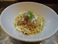 「夜の部限定『会津地鶏の油そば(￥500)』」@ラーメン屋 ガイ・キッチン（仮）の写真