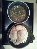 「特製鶏白湯煮干つけ麺(あつもり)」@煮干中華ソバ 宮庵の写真