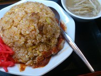 「チンピラチャーハン　￥750」@味噌麺処 花道庵の写真