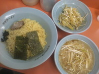 「ネギつけ麺（ネギ増し）」@ラーメンショップ 高鍋本店の写真