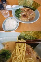 「『チャーシューメン 中+ランチ無料半ライス(￥900+無料)」@相南家の写真