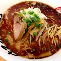 「黒味噌ラーメン」@麺屋 まる久食堂の写真