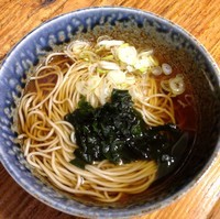「かけ（￥260）」@信州そば讃岐うどんの写真