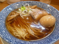 「味玉入り　王道中華そば」@麺屋 鶴若の写真