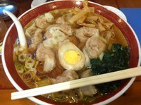 「肉雲呑麺【760円】」@広州市場 五反田店の写真