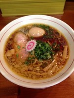 「味玉中華そば」@横浜中華そば 維新商店の写真