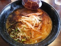 「なまら焦がしねぎ」@北海道ラーメン なまら 蒲生店の写真