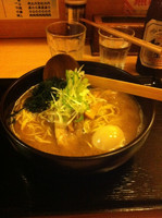 「磯玉らーめん」@麺処 福吉 極の写真