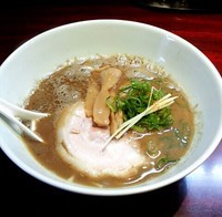 「豚骨煮干し @750円」@NIBOSHI RAMEN AGの写真