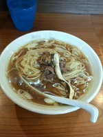 「【限定】ウシシ牛×煮干の中華そば」@中華そば ムタヒロの写真