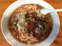 「特製焼豚野菜ラーメン小」@中華料理 孫林焼豚ラーメン 小岩店の写真