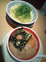 「肉そばつけ麺」@丸源ラーメン 市原五井店の写真