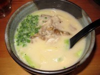 「とり白湯めん　294円」@鳥貴族 浅草店の写真