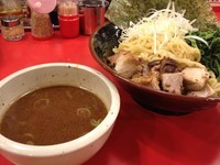 「つけめん　魚介　特盛り」@濃厚家 秦野店の写真