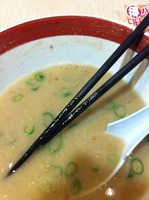 「白味玉」@博多ラーメン ばりかた屋 小岩店の写真